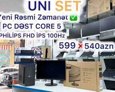 Masaüstü dəst 100Hz i5