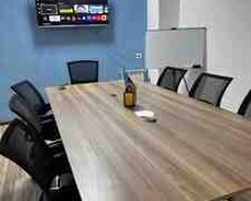 Konfrans masası və oturacaqları