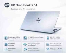 Noutbuk HP OmniBook X 14 (2025) Snapdragon X