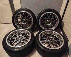 BMW E46 BBS RS GT təkərləri R18