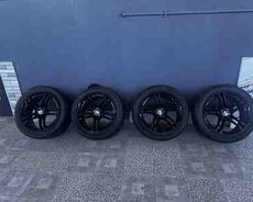 BMW F10 m tech təkərləri