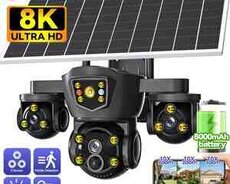 4G Solar PTZ360 4 kamera 12MP, 4K+64gb