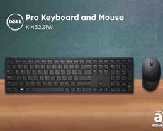 Dell Pro Keyboard and Mouse - KM5221W 580-AJRV