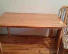 Masa və oturacaqlar