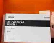 Linza Sigma 24-70mm ii dg dn versia F2.8