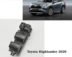 Toyota Highlander 2020 üçün şüşə qaldıran knopka blok satır