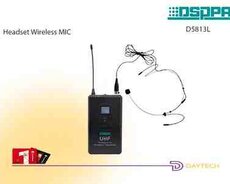 DSPPA D5813L UHF simsiz başüstü mikrofon (Headset)