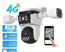 4G Sim kartlı FHD Kamera 12MP, 4K+64GB