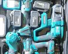 Akkumulyatorlu alətlər dəsti