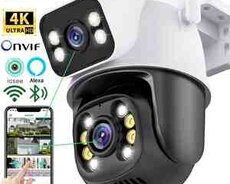 Simsiz PTZ360 2 kamera 12MP, 4K+64gb