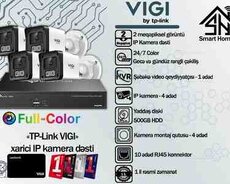 TP-Link VIGI EasyCam dördlü kamera dəsti