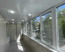 Plastik qapı və pəncərələr