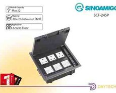 Sinoamigo SCF-245P döşəmə üçün quraşdırılan Floor Box (12 modul)