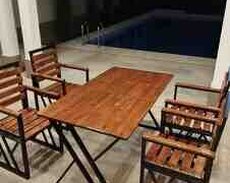 Masa və oturacaqlar