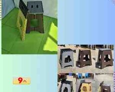 Plastmas taburetlər