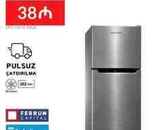 Soyuducu HOFFMANN DFT-167S INOX