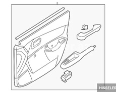 823011E060Fz - qapı obivkası - Hyundai Accent orijinal