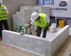 Məsaməli hörgü blokları Gobustone