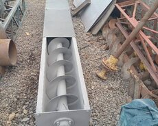 Şnek.150,200,250,300,400 mm-lik şneklər.Svay.Nagd və ya ilə bank yolu