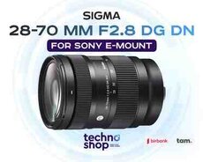 Linza Sigma 28-70 mm f, 2.8 DG DN For Sony E-Mount