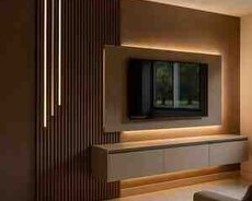 Akustik divar paneli-MDF(100sm)