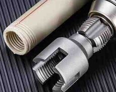 Plastik turbalarda rezba açan