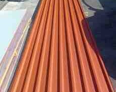 Profnastil, dam örtükleəi