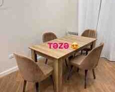 Masa və oturacaqlar Flora