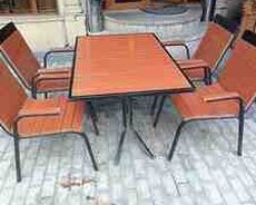 Masa və oturacaqlar