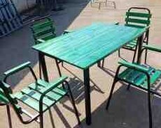 Masa və oturacaqlar