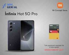 Infinix Hot 50 Pro Black 256GB, 8GB