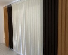 Dikey tül pərdələr 