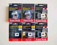 Mikrokart ,  SDcard SanDisk PRO 4K 64GB-512GB