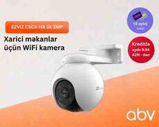 Xarici məkanlar üçün WiFi kamera EZVIZ CSCS-H8 3K 5MP