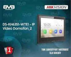 IP video domofon monitoru DS-KH6351-WTE1