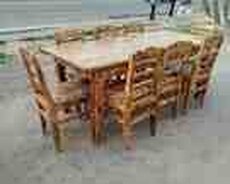 Masa və oturacaqlar