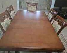 Masa və oturacaqlar