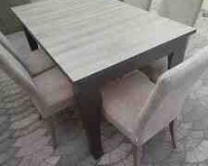 Masa və oturacaqlar