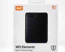 Sərt disk Western Digital Elements 1TB Portable HDD