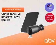 EZVIZ CS-BC1c 2MP Günəş paneli və batareya ilə WiFi kamera