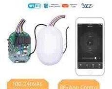 Ağıllı Qaraj Qapısı İdarəetmə Modulu, WiFi + RF