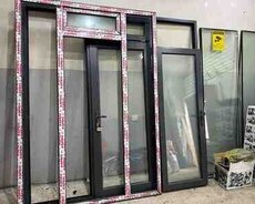 Plastik qapı və pəncərə