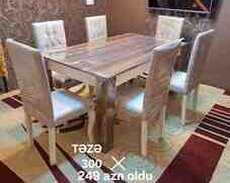 Masa və oturacaqlar