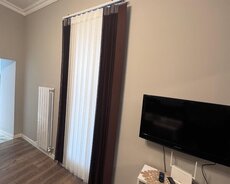 Dikey tül pərde modeli