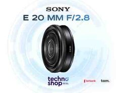 Linza Sony E 20 mm f, 2.8