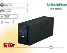 2000VA, 1200W UPS UnitronicPower