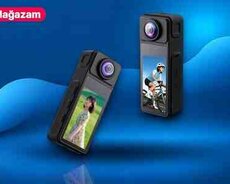 Mini 4K Wi-Fi Kamera - DV02 Helmet və velosiped üçün Sport Kamera