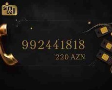 Bakcell nömrə  (099) 244-18-18