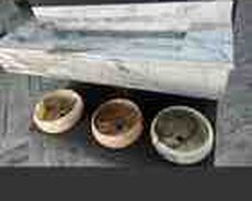 Mərmər və keramoqranit çanaqlar