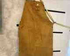 Dəri qaynaqçı önlüyü